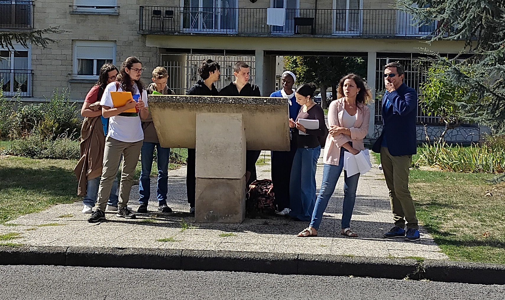 Les hypokhâgneux au quartier de la Victoire